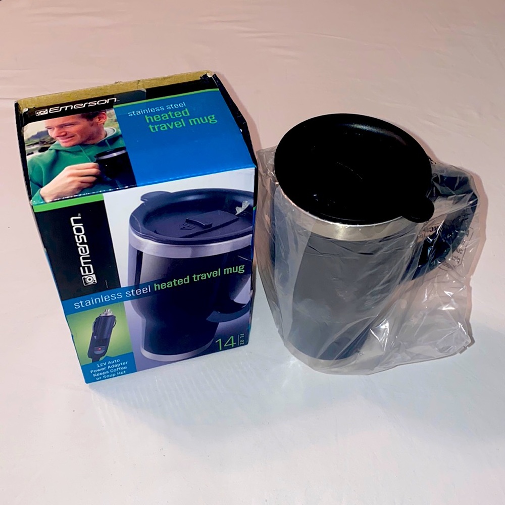 Stainless Steel Heated Travel mug NWB
